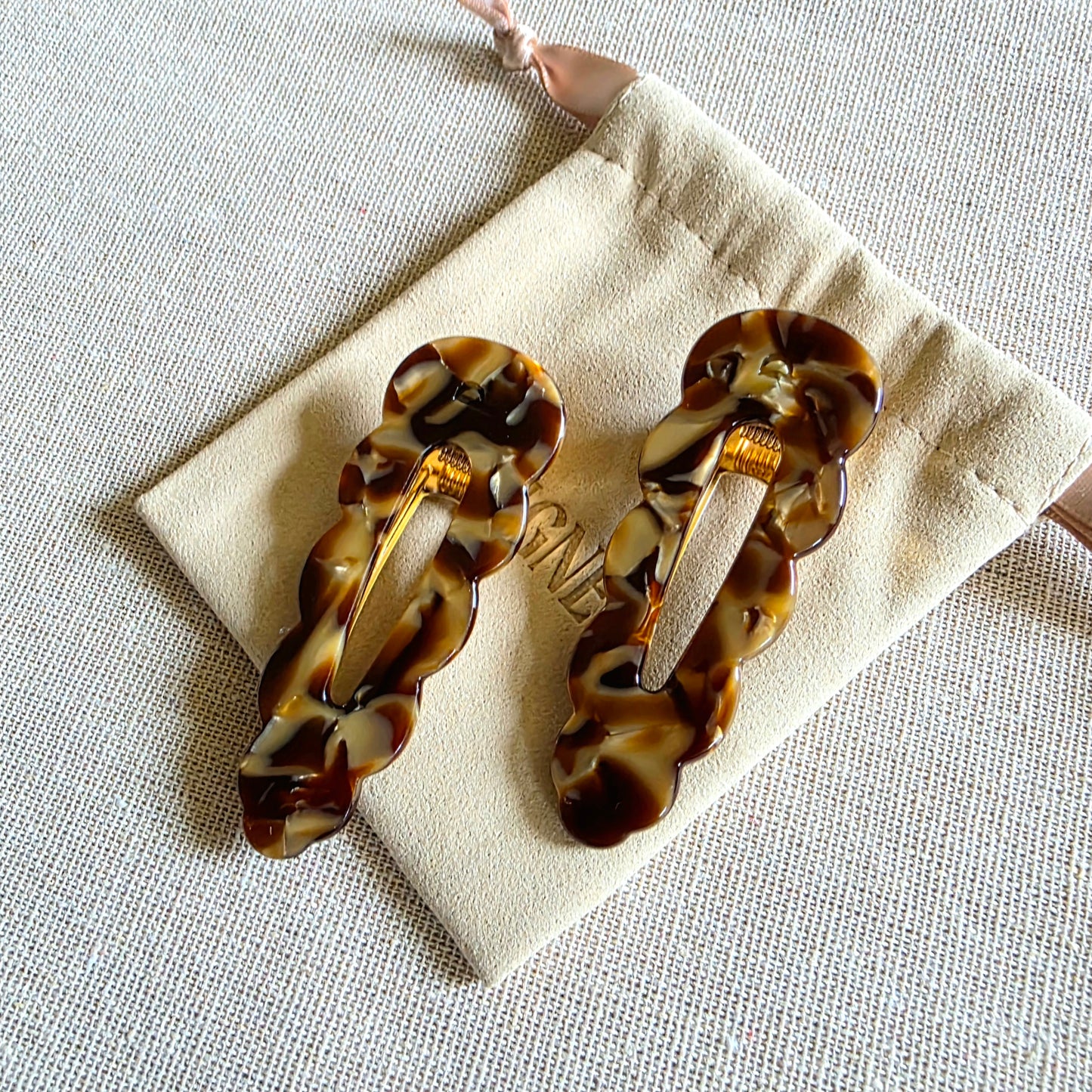 Hair Clips Espresso