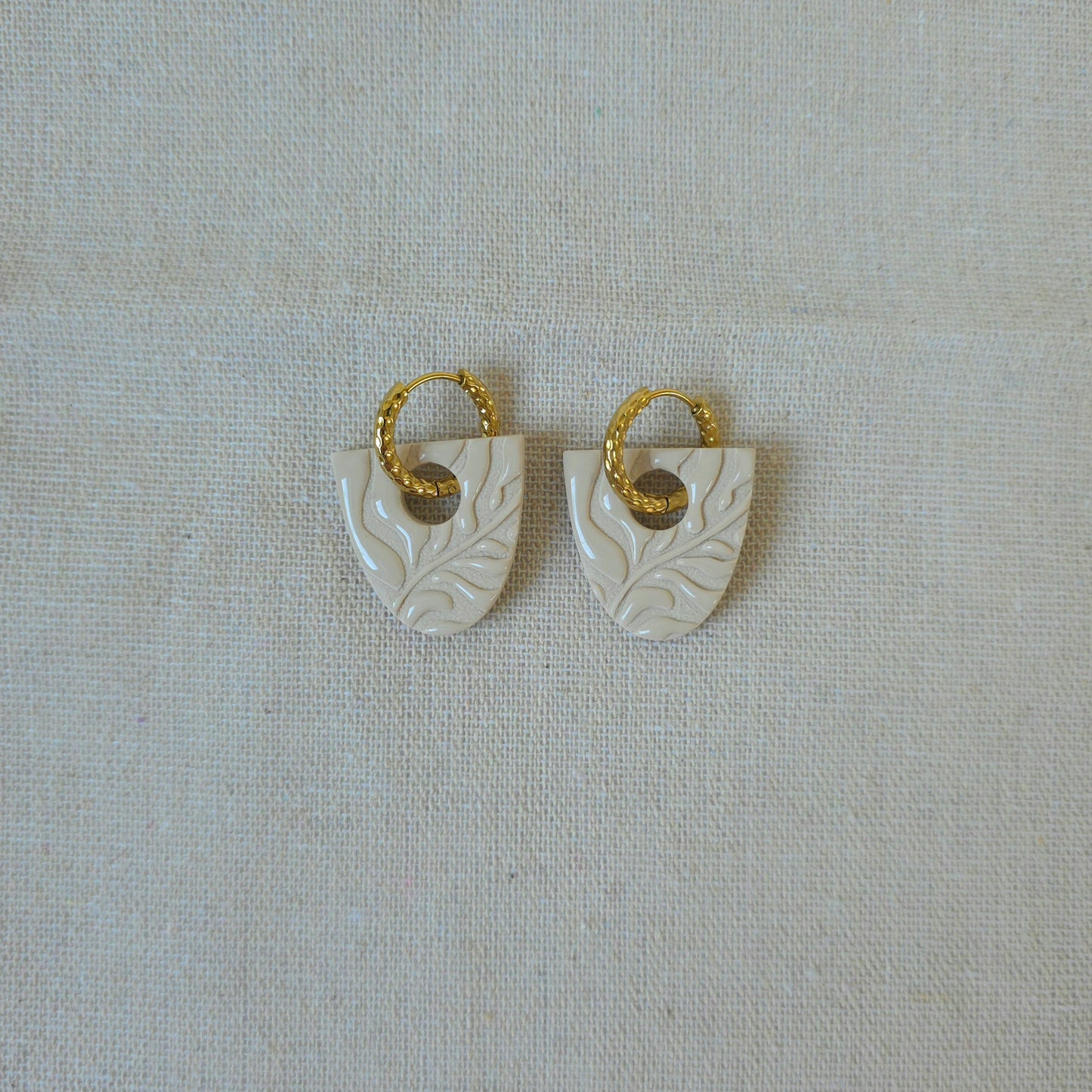 Earrings Fan Flora