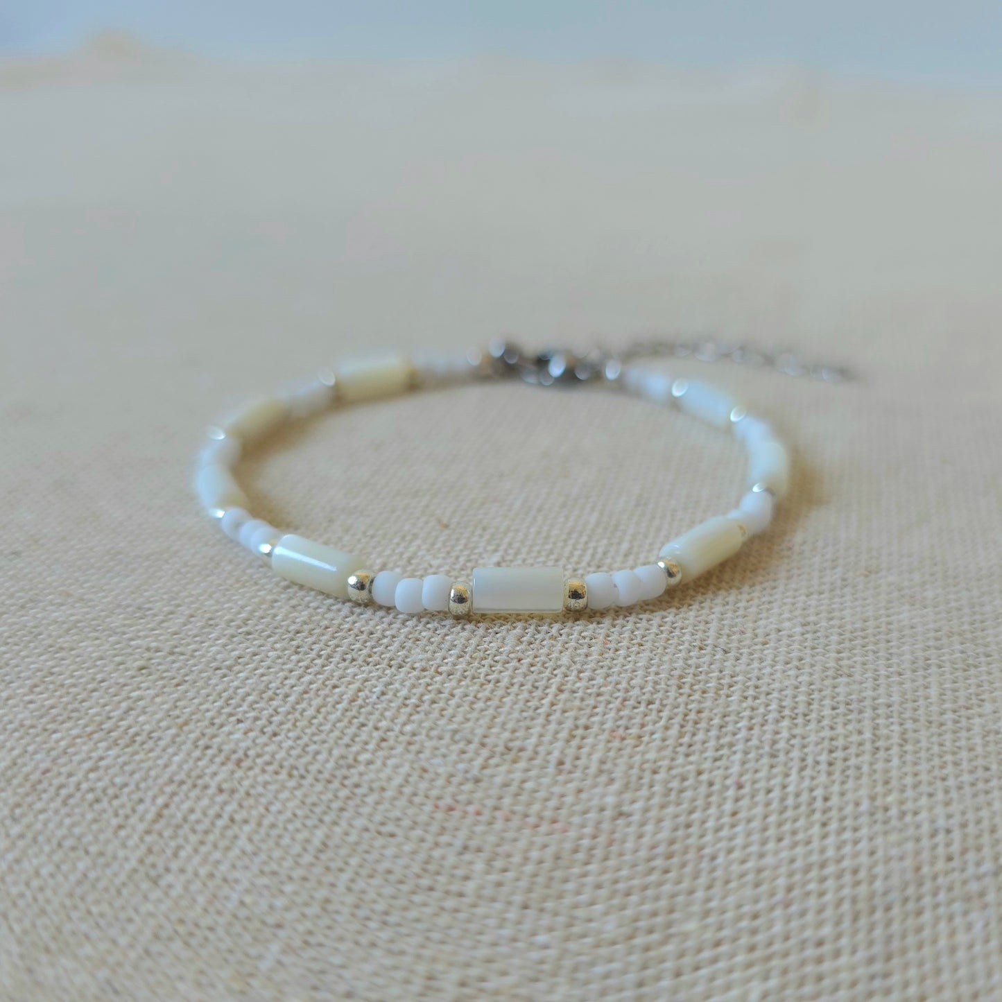 Bracelet Nacre Linea Silver