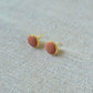 Earrings Terra Button