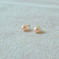 Earrings Peach Mini Pearl