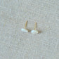 Earrings Organic Pearl Stone