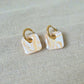 Earrings Wind Marble Charms
