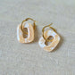 Earrings Wind Marble Squares