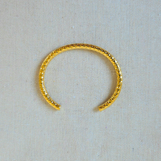 Bracelet Textured Bangle