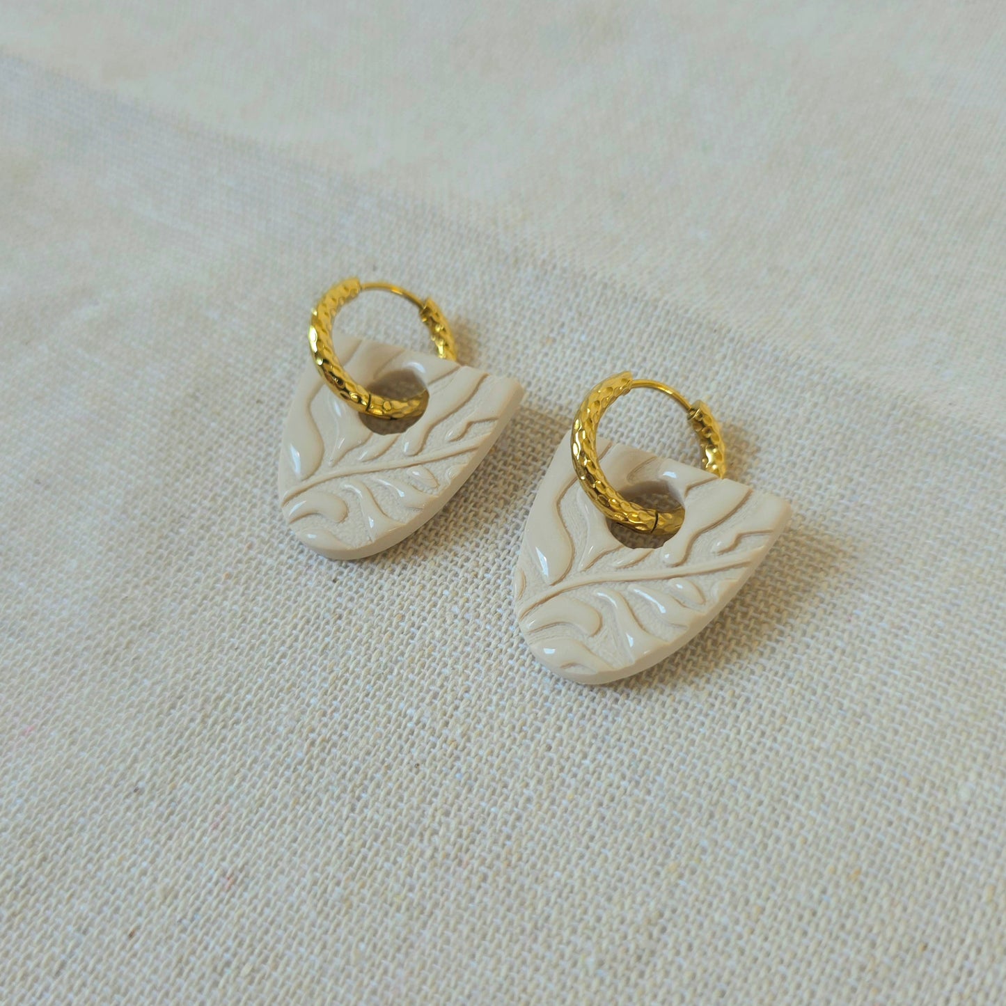 Earrings Fan Flora